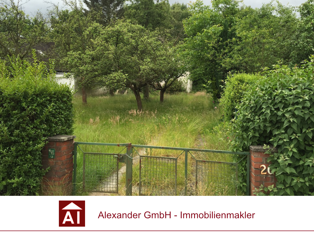 Grundstück Rahlstedt - Alexander Immobilienmakler - Ihr Immobilienmakler für Rahlstedt